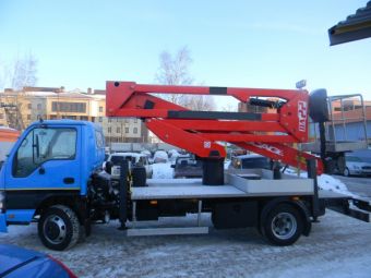 Аренда и услуги автовышки Аренда японской автовышки 22 метра Аренда японской автовышки 22 метра