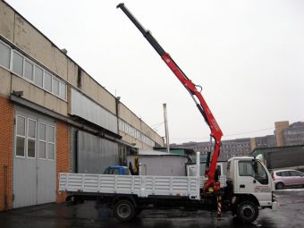 Аренда и услуги крана манипулятора ISUZU NQR75 (3 тонны) ISUZU NQR75 (3 тонны)
